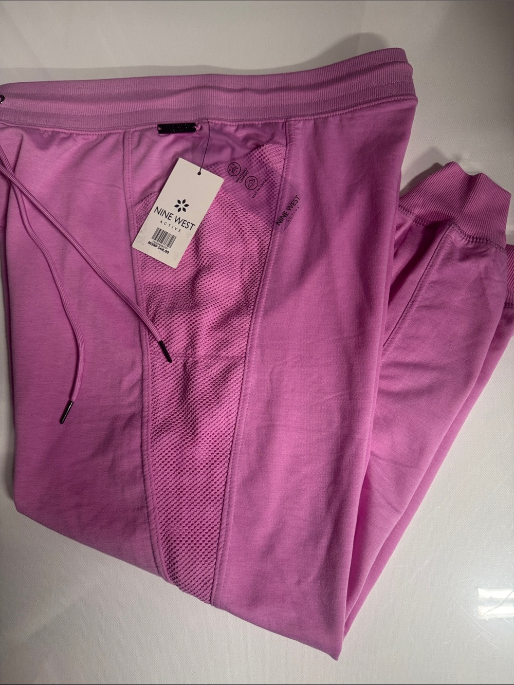 Pink Joggers Sweatpants Womens 1X Nine West